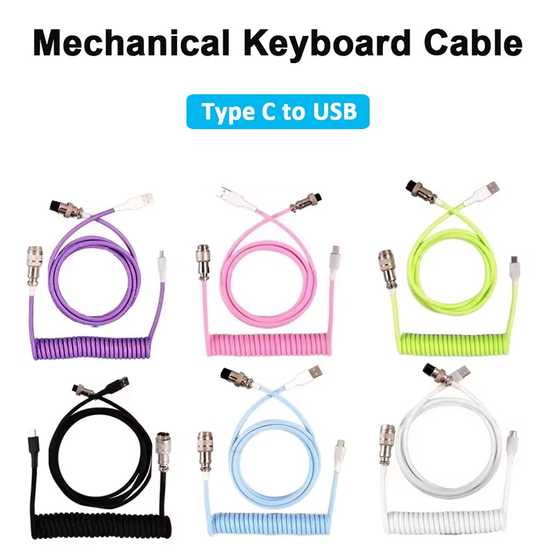 Gaming Keyboard Types - Kabel Melingkar Keyboard Mekanik Kabel Aviator