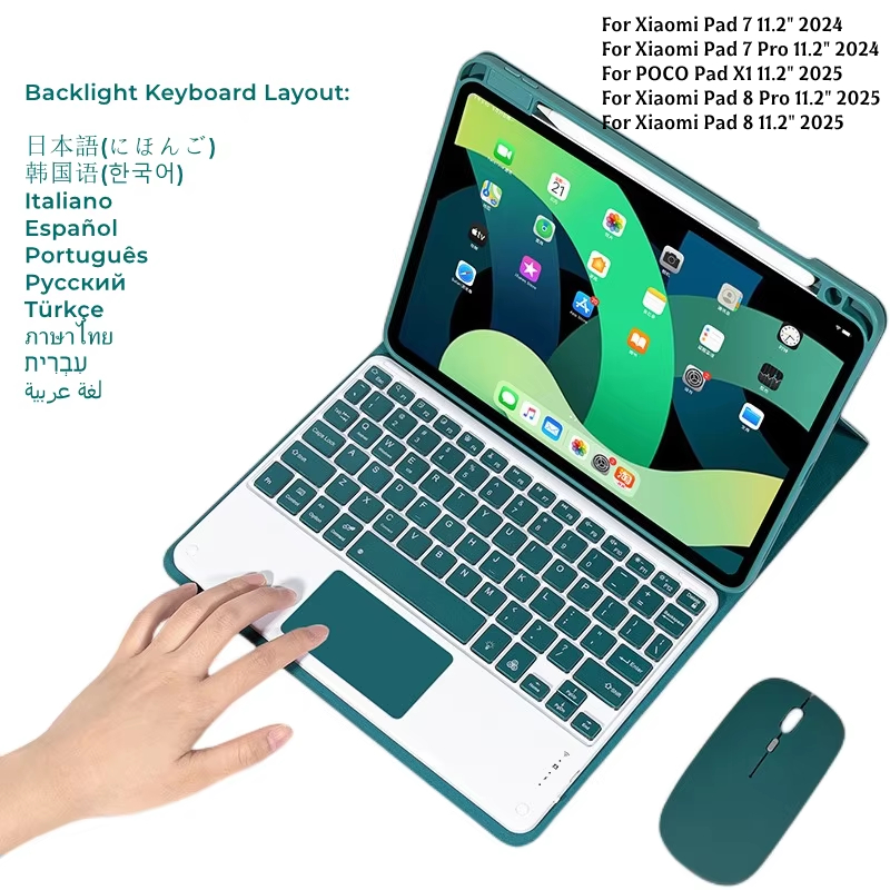 Gaming Keyboard And Mouse Wireless - Casing Keyboard Backlight Mouse untuk Xiaomi