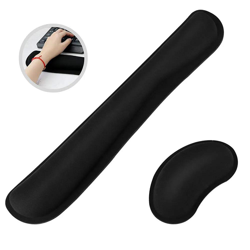 Gaming Keyboard Hand - Alas Pergelangan Tangan Keyboard Alas Mouse