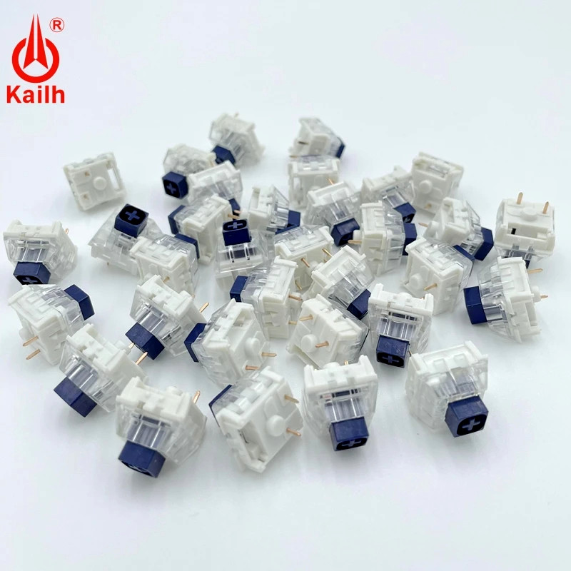 Keyboard Gaming Blue Switch - Kailh biru laut kotak sakelar Clicky