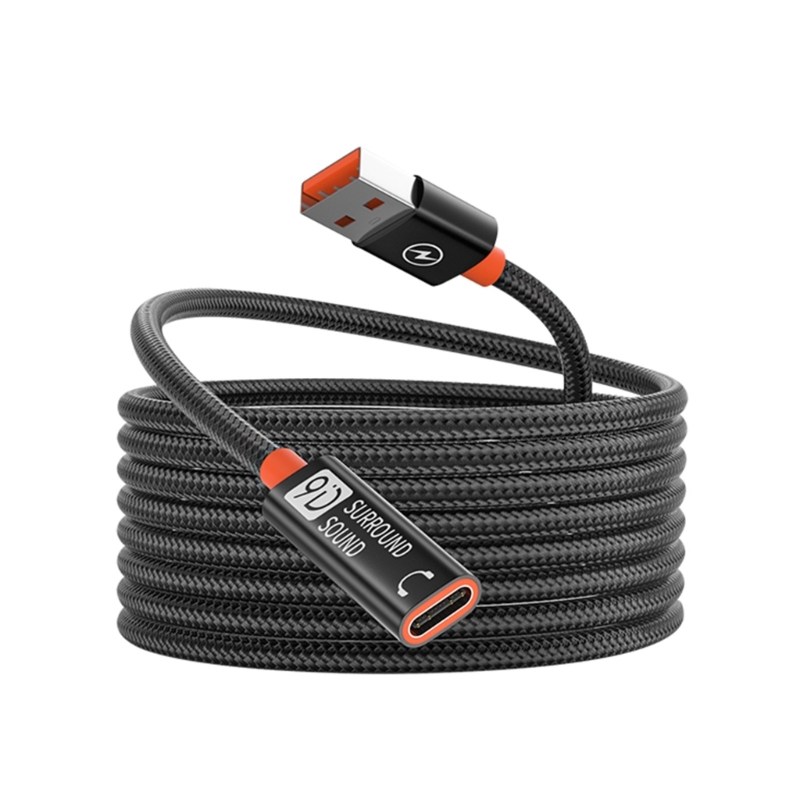 Coiled Usb Cable - Kabel Pengisi Daya USB A Jantan