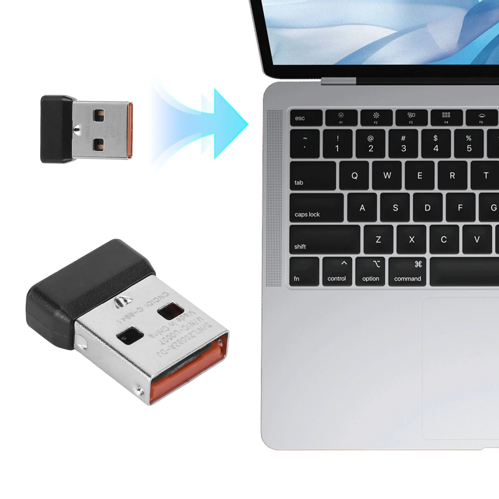 Gaming Keyboard Wireless - Pengganti Penerima USB untuk Logitech MK220