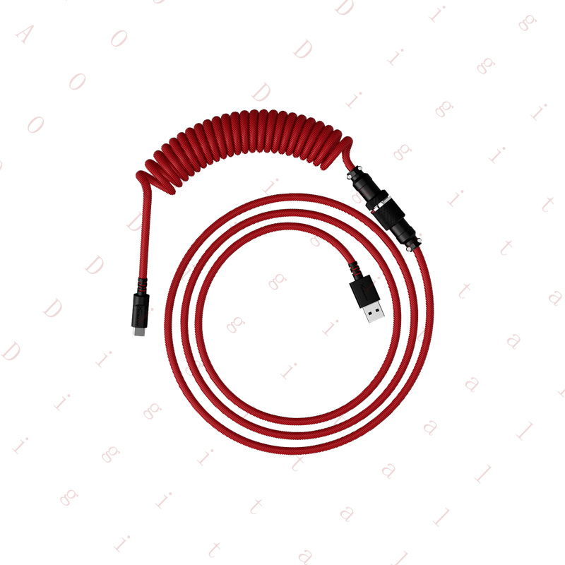 Coiled Usb Cable - GO- untuk Kabel USB-C HyperX Berbentuk