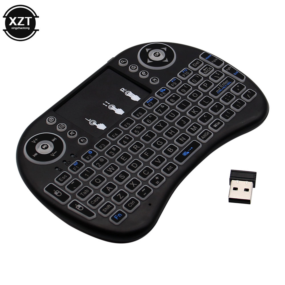 Gaming Keyboard And Mouse Wireless - Papan ketik nirkabel Mini I8 PC