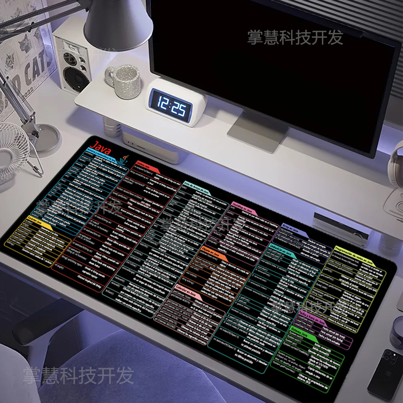 Gaming Keyboard And Mouse Pad - Alas Mouse Pemrograman Java Spanyol Alas
