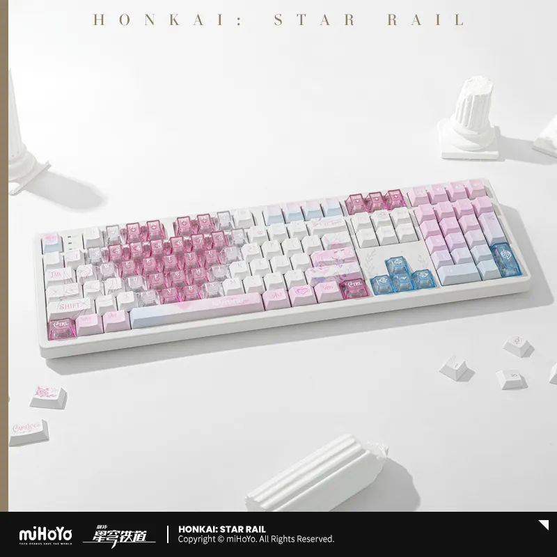 Gaming Keyboard Wireless - [Asli] MiHoYo Game Honkai Star Rail