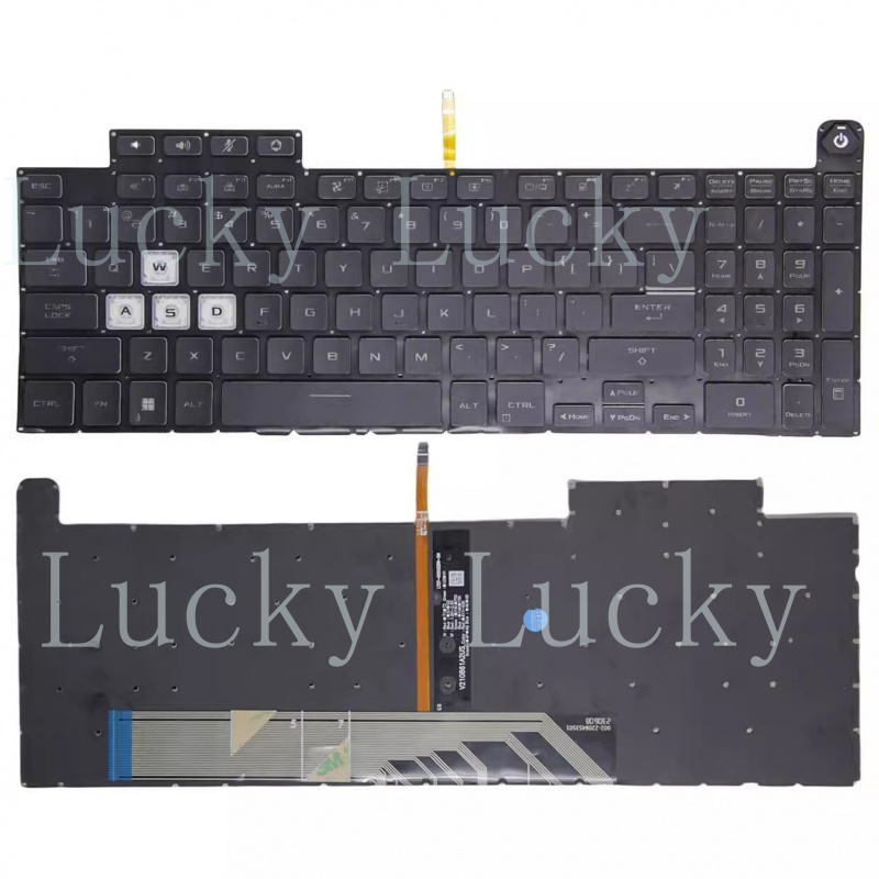 Gaming Keyboard Backlit - Baru untuk ASUS TUF Gaming A15(2023)