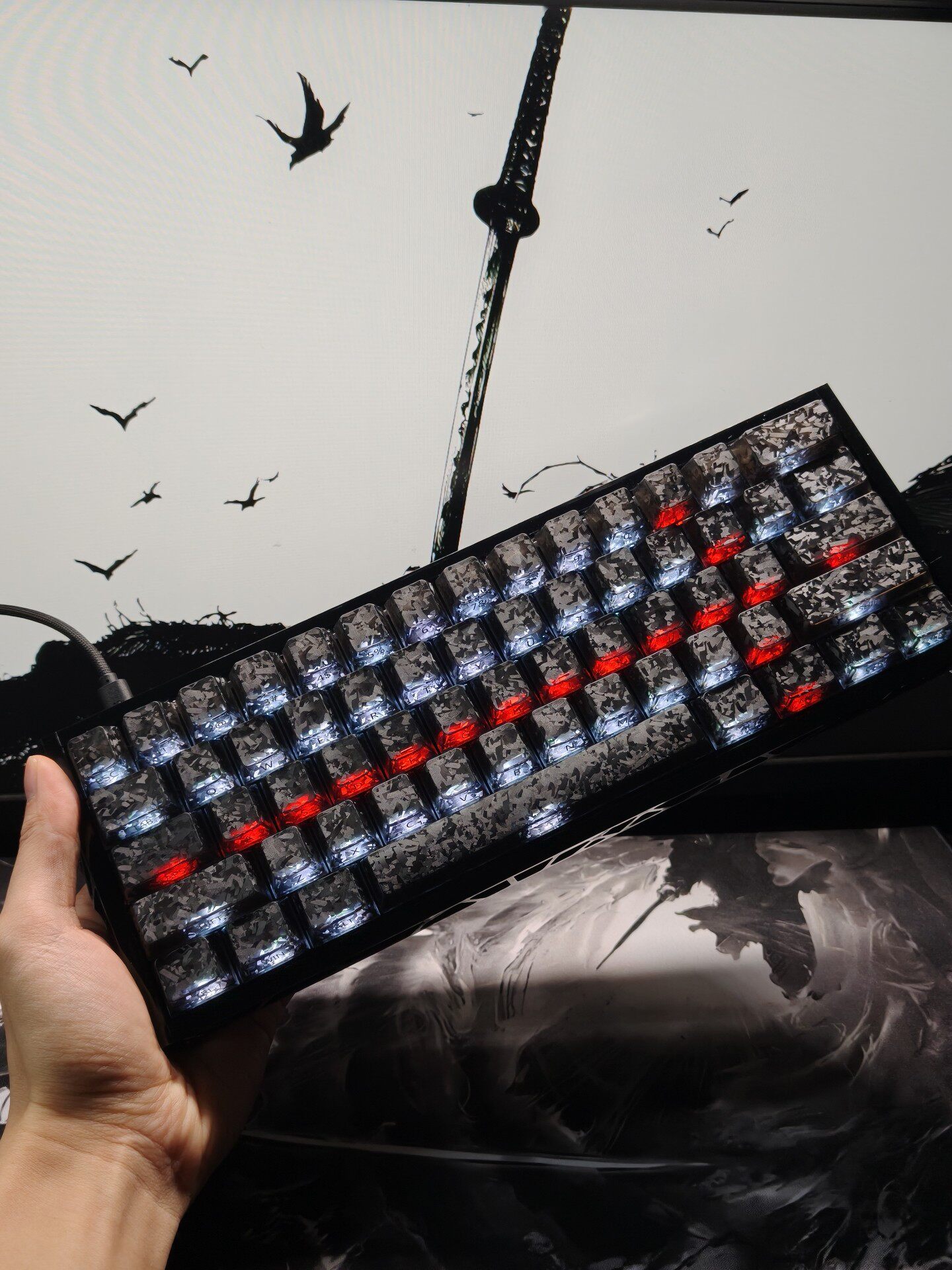 Gaming Keyboard Number Pad - Keyboard Gaming Kompak 60% Layout Kustom