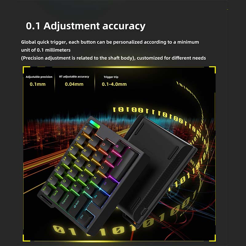 HE30 Keyboard Gaming Mekanik 2 - Gaming Keyboard Magnetic Switches ulasan dan harga
