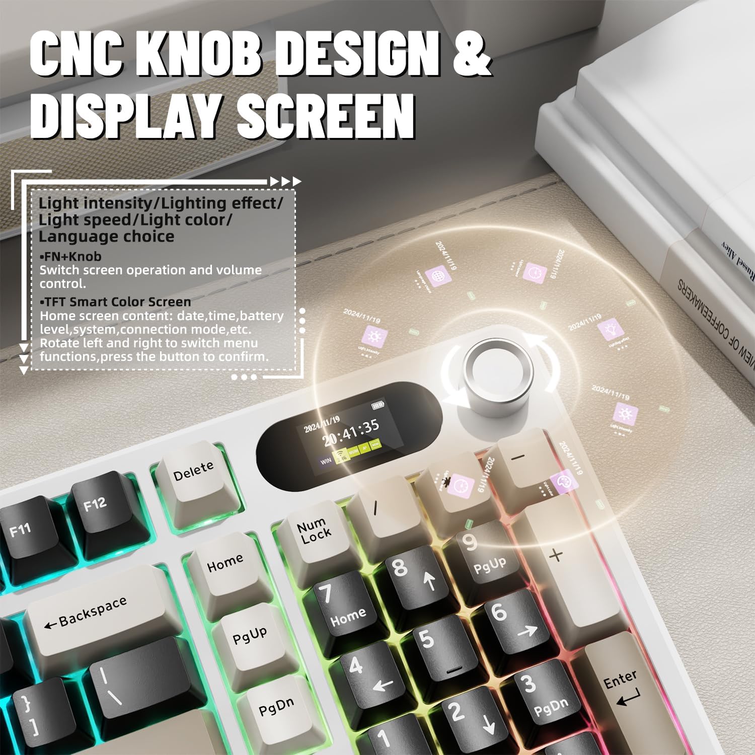 ATTACK SHARK X98Pro Keyboard M - Gaming Keyboard Thocky ulasan dan harga