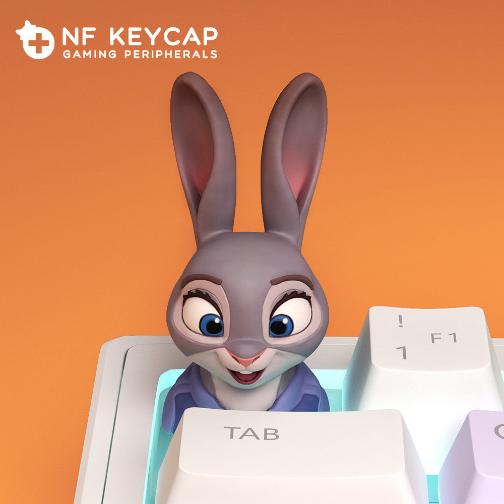 Zootopia Keycap Gary De'Snake  - Gaming Keyboard Backlit ulasan dan harga