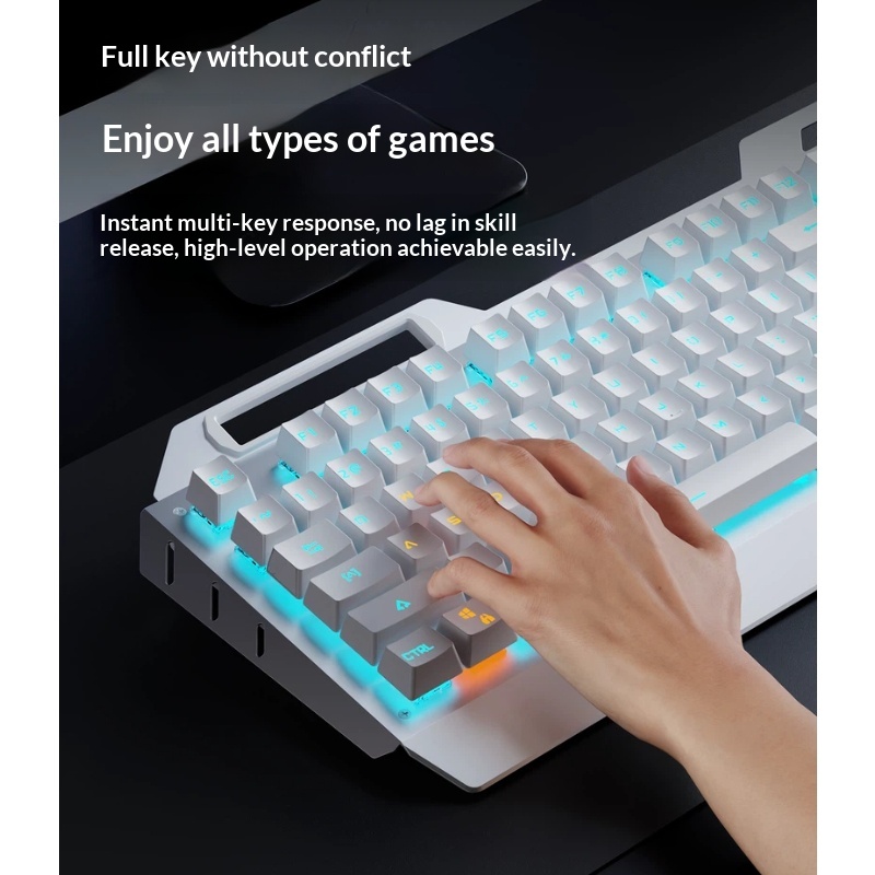 Eweadn Tk900 Keyboard Mekanik  - Keyboard Gaming Blue Switch ulasan dan harga