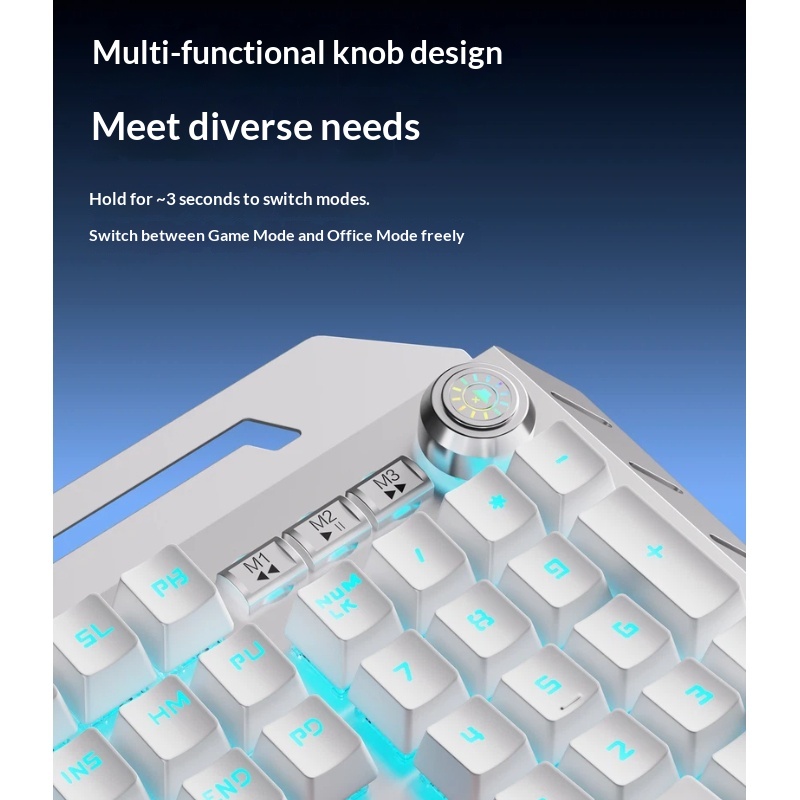 Eweadn Tk900 Keyboard Mekanik  - Keyboard Gaming Blue Switch ulasan dan harga
