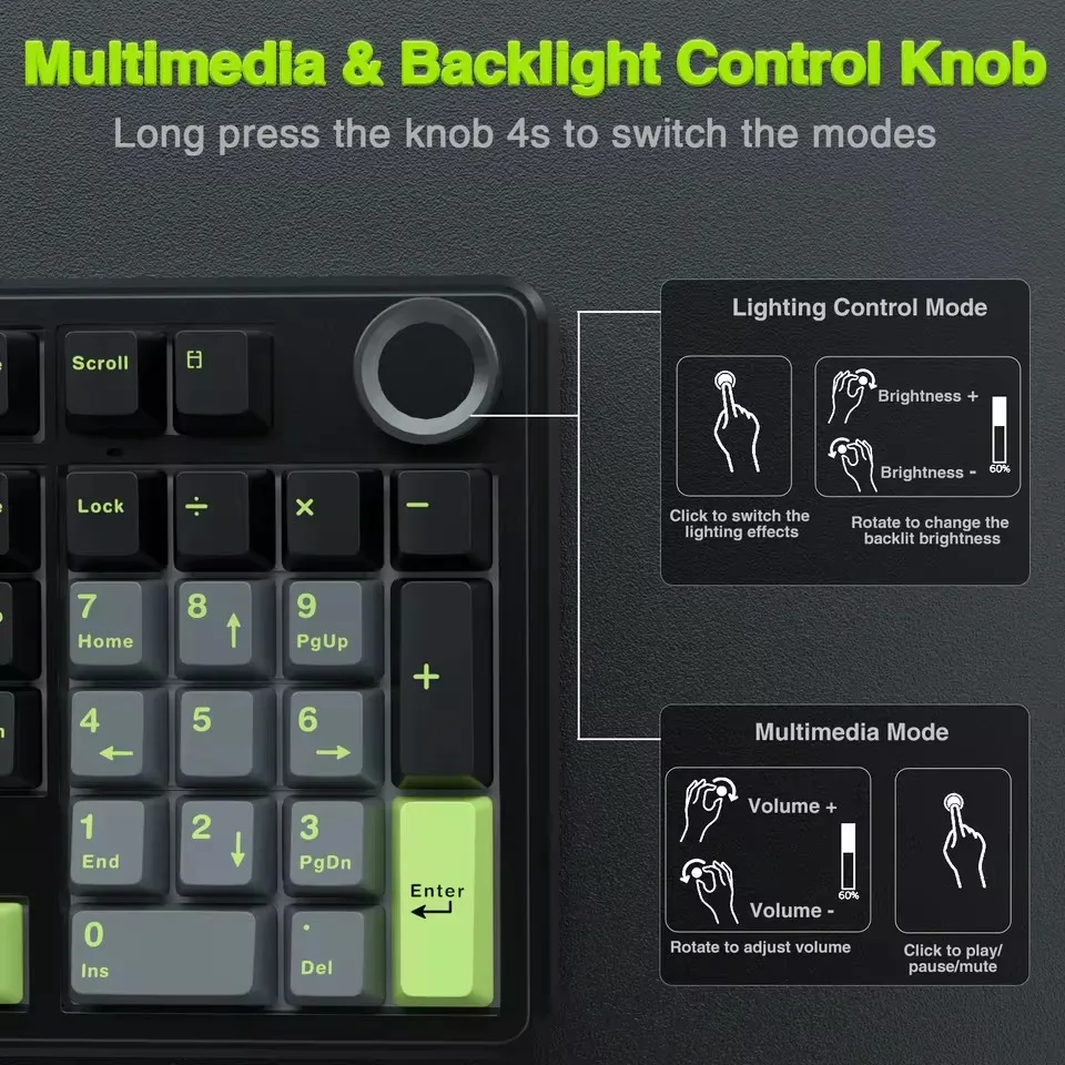 AULA F99PRO Keyboard Mekanis G - Gaming Keyboard Thocky ulasan dan harga