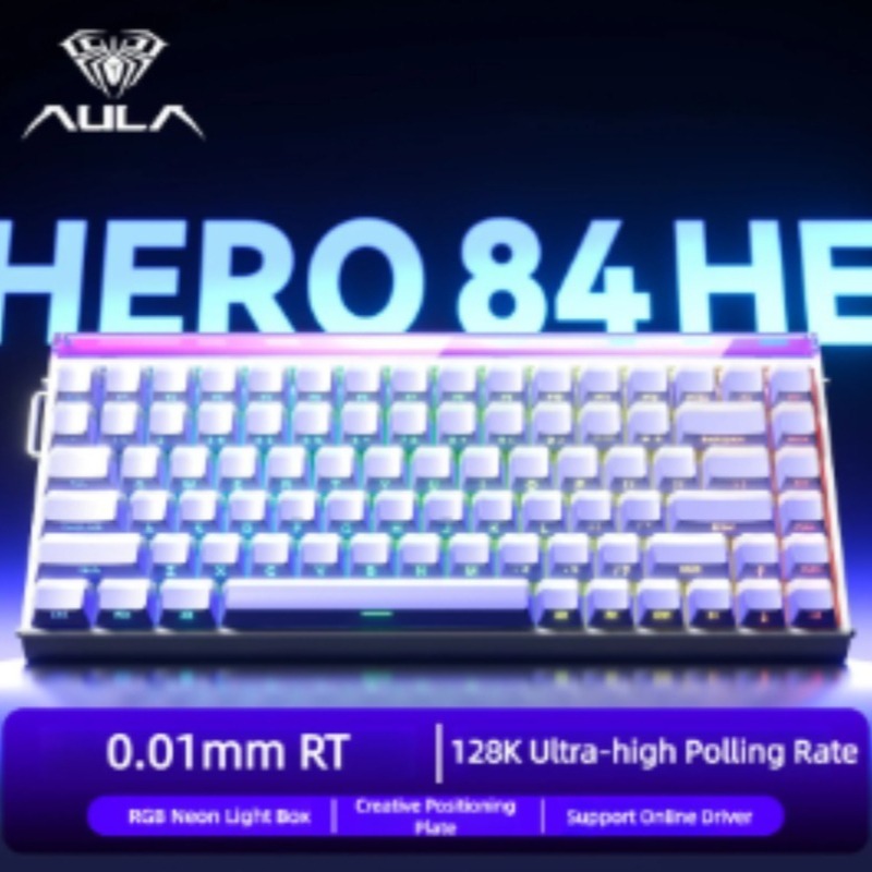 AULA HERO84 Keyboard Gaming Me - Gaming Keyboard Backlit ulasan dan harga