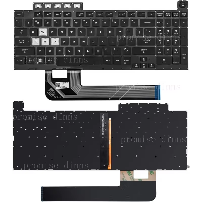M US Keyboard untuk Asus TUF G - Gaming Keyboard Backlit ulasan dan harga