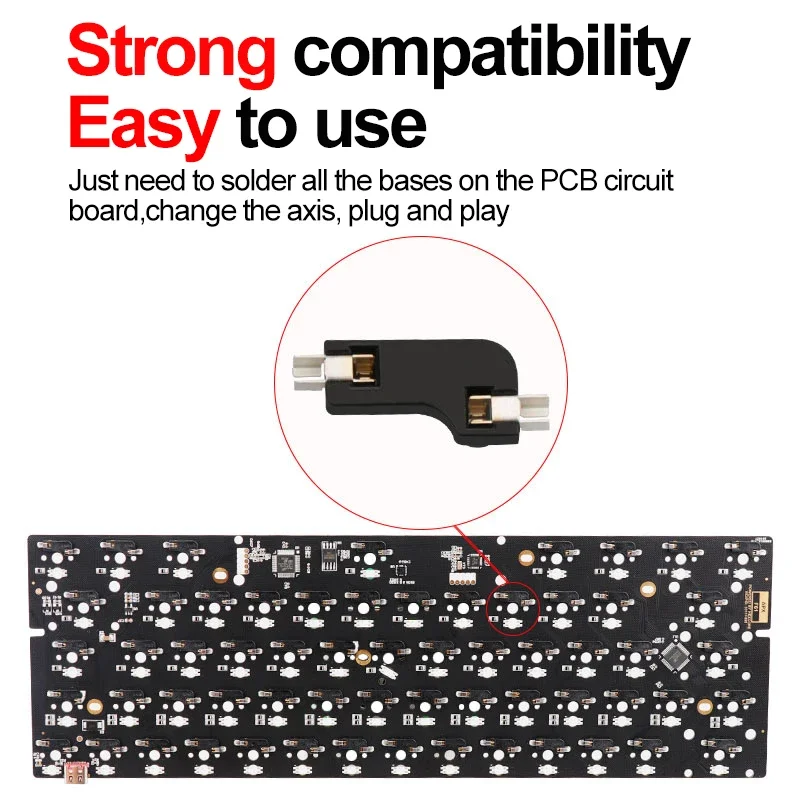 10/30/70/110 Buah Kailh Soket  - Hot Swap Pcb ulasan dan harga