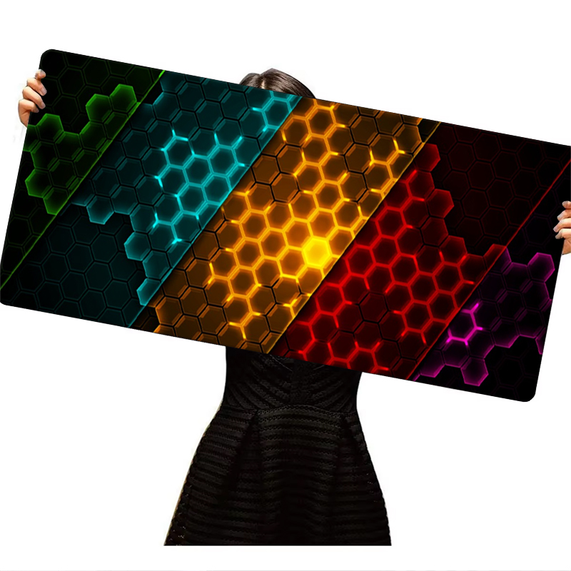 Alas Mouse Seri Honeycomb Ukur - Gaming Keyboard And Mouse Pad ulasan dan harga