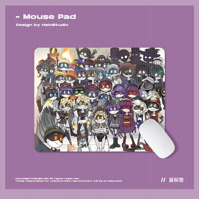 Alas Mouse Anime Murder Drones - Gaming Keyboard And Mouse Pad ulasan dan harga