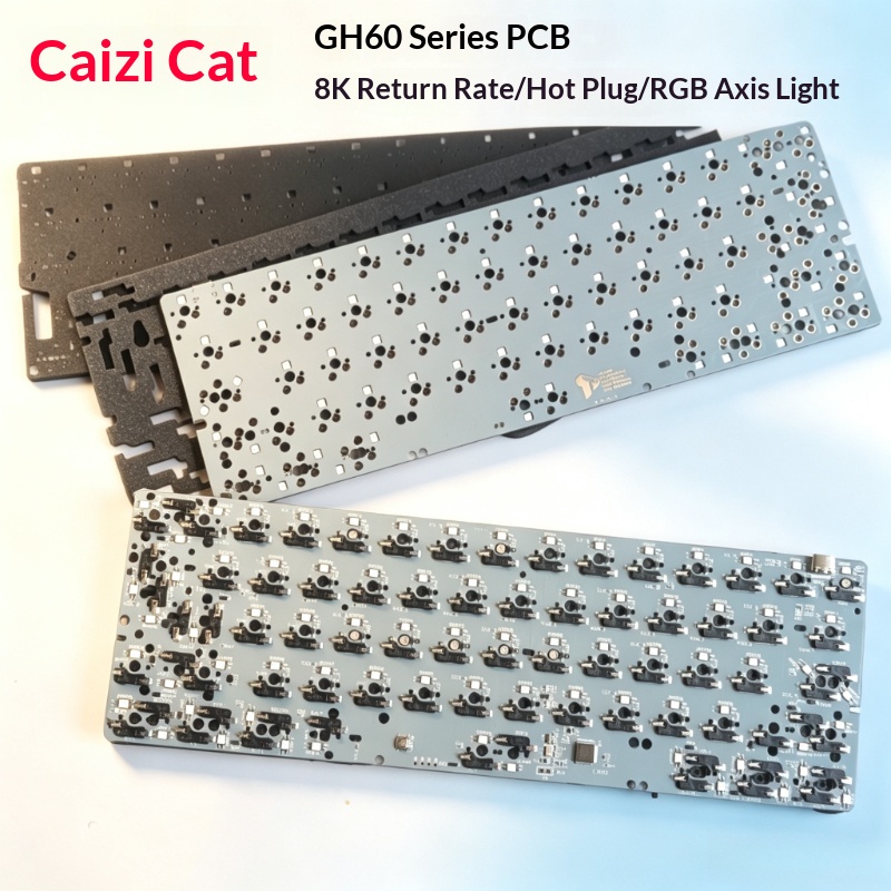 PCB Keyboard GH60 yang Dapat D - Hot Swap Pcb ulasan dan harga