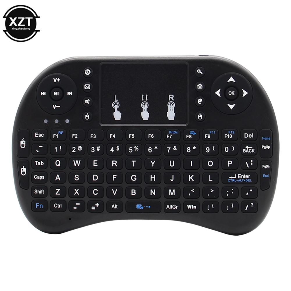 Papan ketik nirkabel Mini I8 P - Gaming Keyboard And Mouse Wireless ulasan dan harga