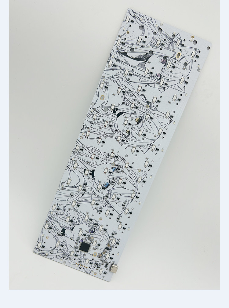 PCB keyboard Hall Effect warna - Hot Swap Pcb ulasan dan harga