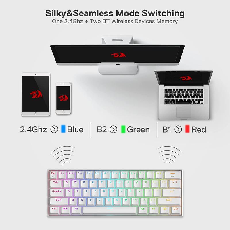 Redragon K530 Pro Keyboard mek - Gaming Keyboard Thocky ulasan dan harga