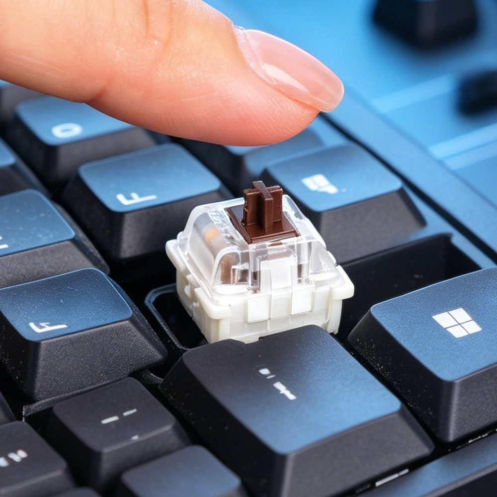 10/20 Buah Sakelar Pengganti D - Keyboard Gaming Blue Switch ulasan dan harga