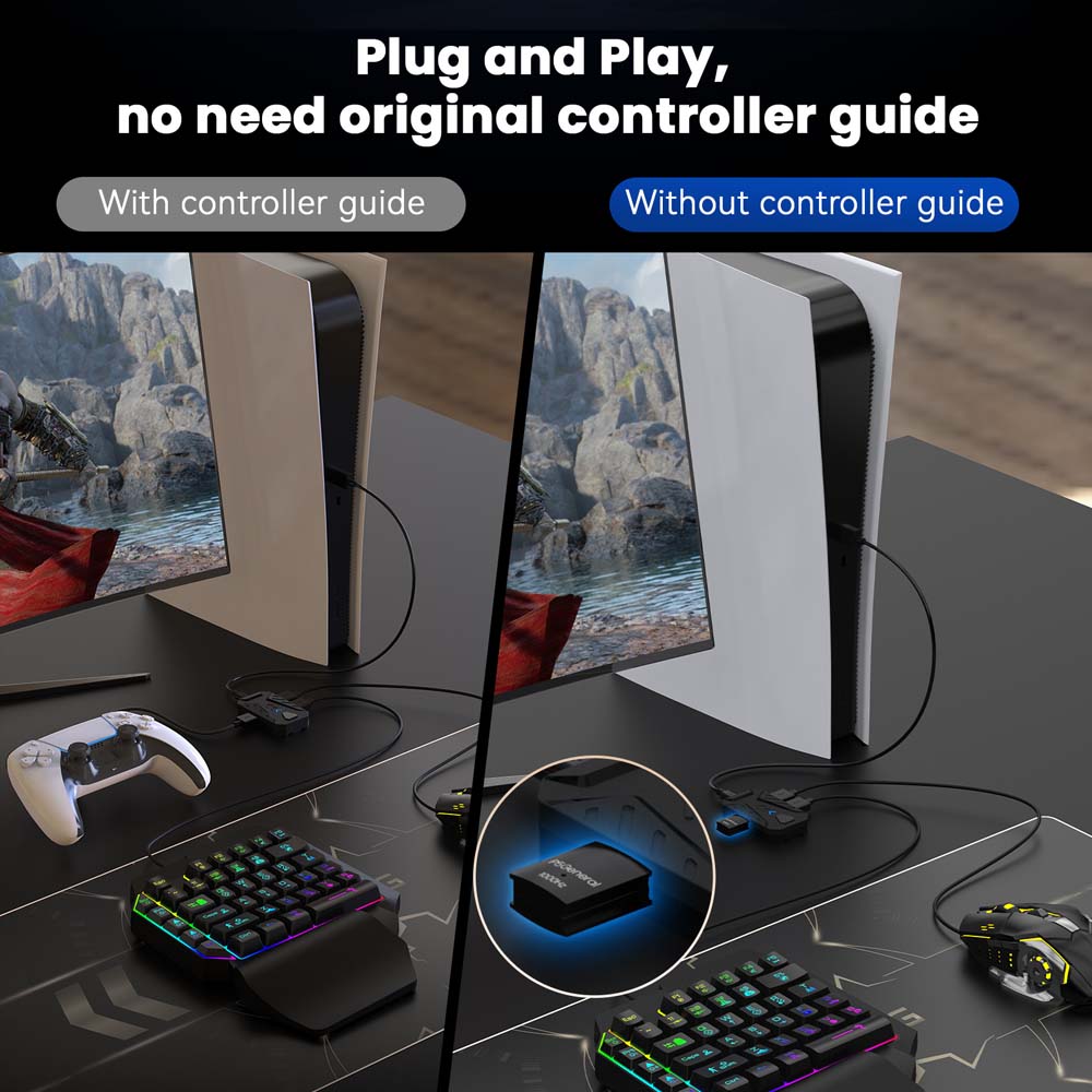 Untuk PS5 Gaming Keyboard Mous - Gaming Keyboard Types ulasan dan harga