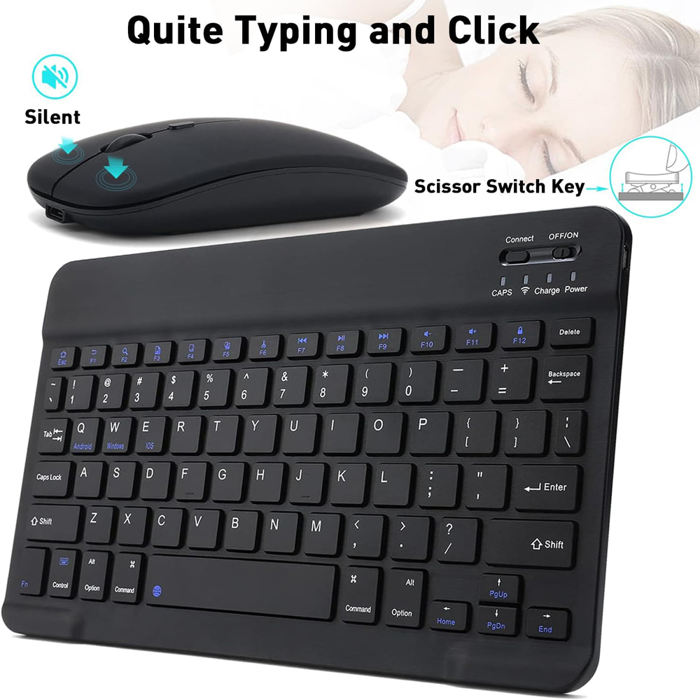 Keyboard Mini Bluetooth Nirkab - Gaming Keyboard And Mouse Wireless ulasan dan harga
