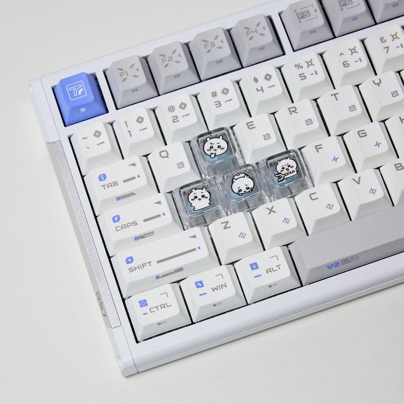 Chiikawa 4 Buah Keycap Transpa - Gaming Keyboard Backlit ulasan dan harga
