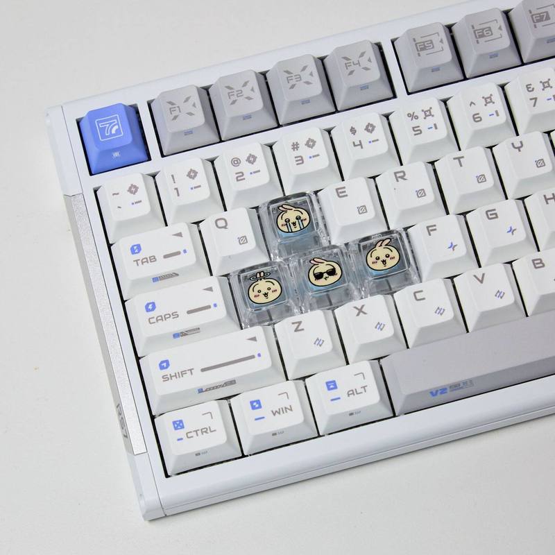 Chiikawa 4 Buah Keycap Transpa - Gaming Keyboard Backlit ulasan dan harga