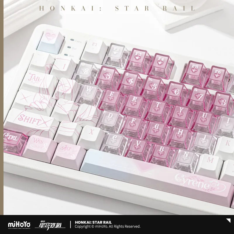 [Asli] MiHoYo Game Honkai Star - Gaming Keyboard Wireless ulasan dan harga