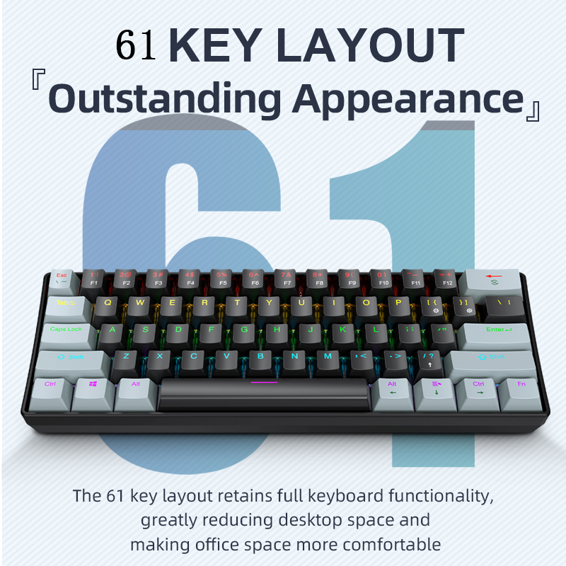 Keyboard Gaming Mekanik Berkab - Keyboard Gaming Blue Switch ulasan dan harga