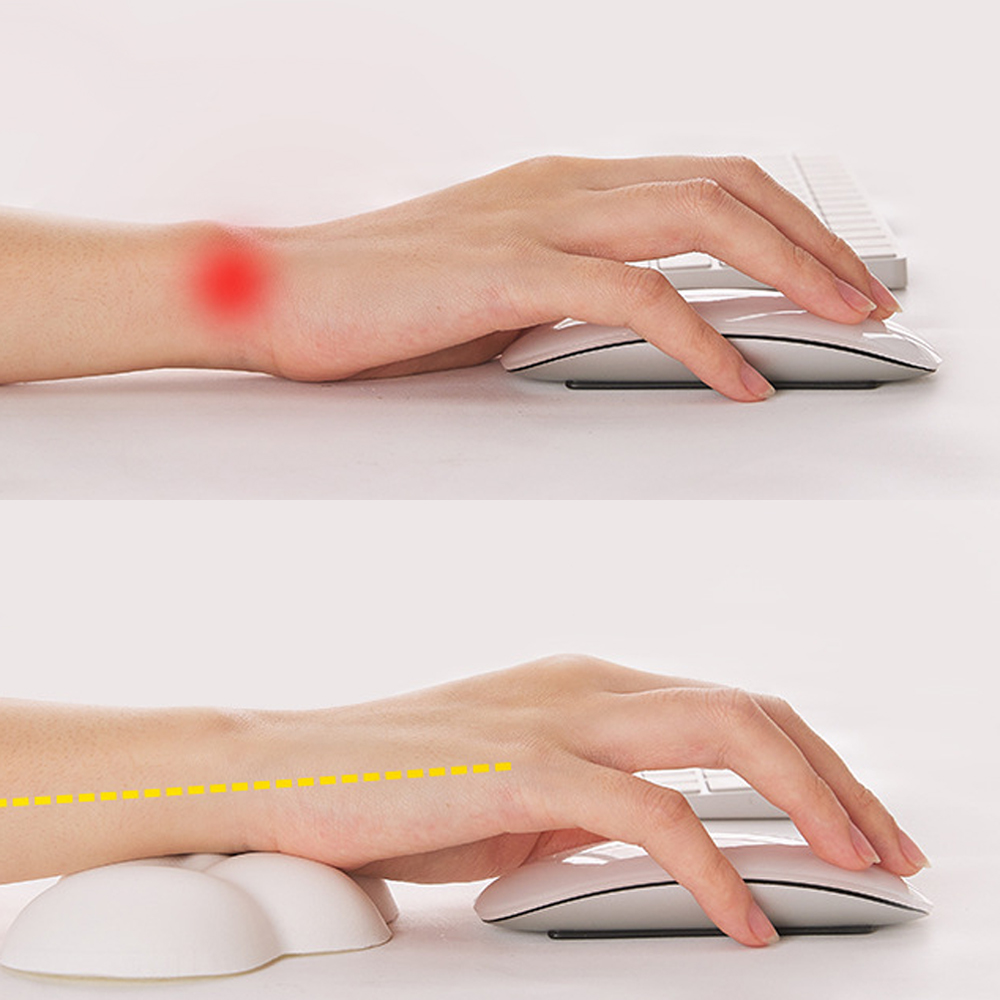 Mouse pad dengan sandaran perg - Gaming Keyboard Hand ulasan dan harga