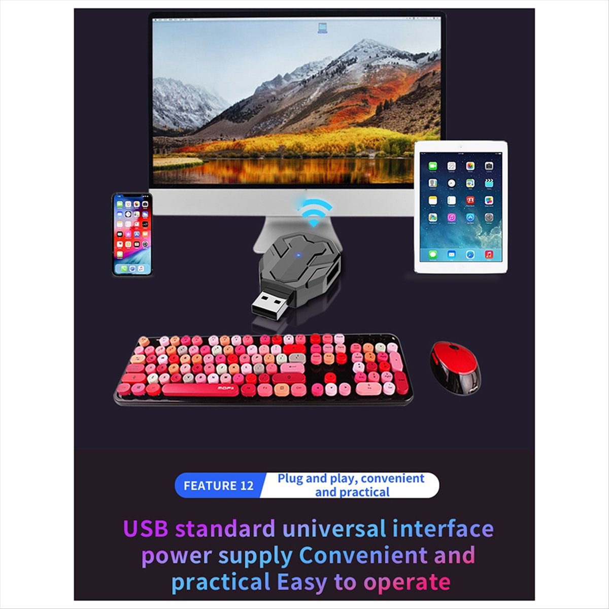 (A15I) M1-Mini Keyboard & Mous - Gaming Keyboard Types ulasan dan harga