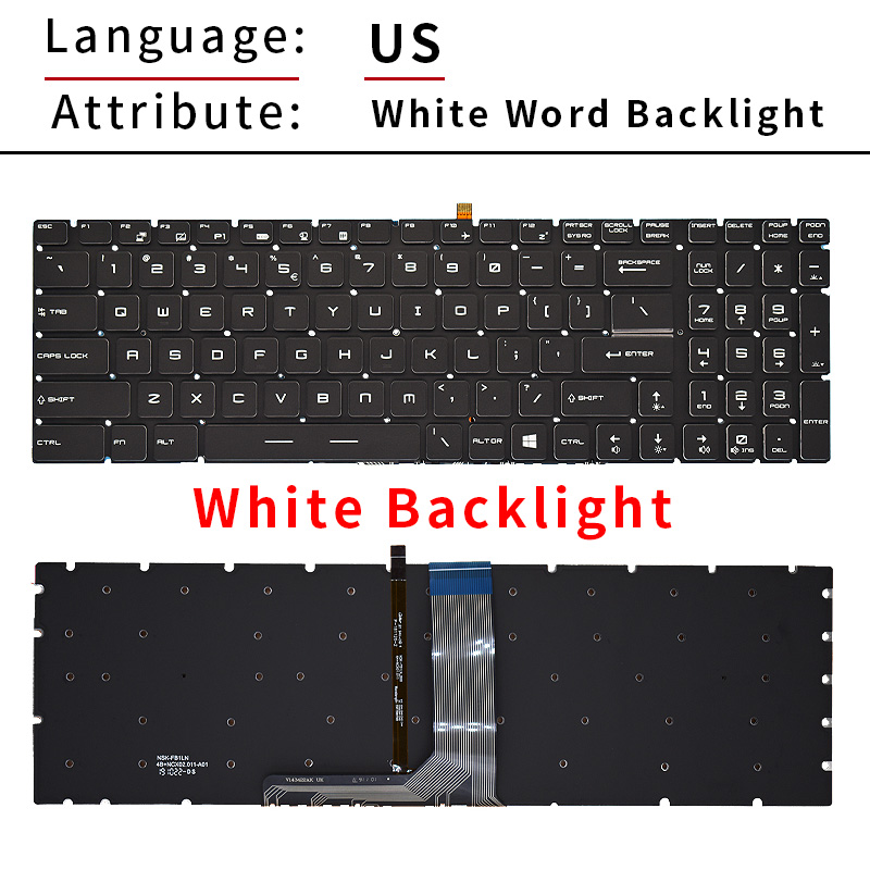 Keyboard dengan Lampu Latar US - Gaming Keyboard Backlit ulasan dan harga