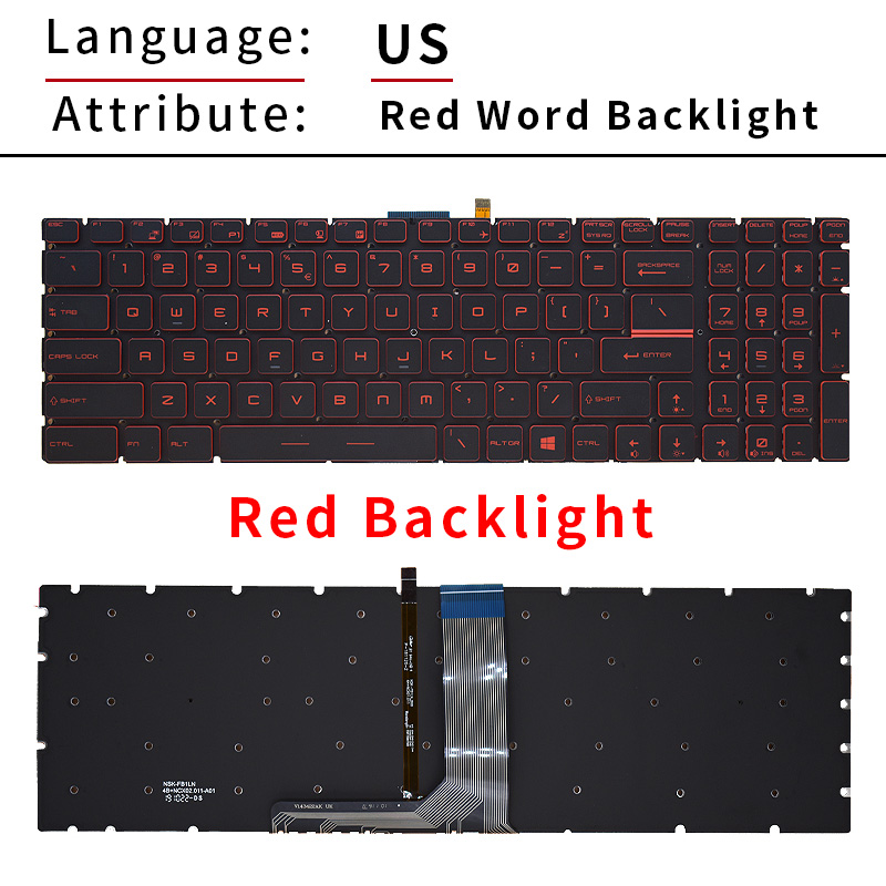 Keyboard dengan Lampu Latar US - Gaming Keyboard Backlit ulasan dan harga
