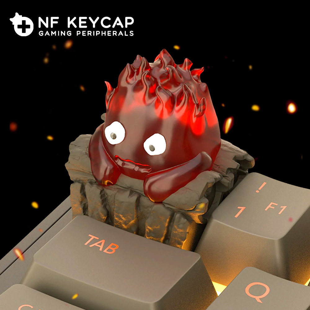 NF Keycap Calcifer Howls Movin - Gaming Keyboard Backlit ulasan dan harga