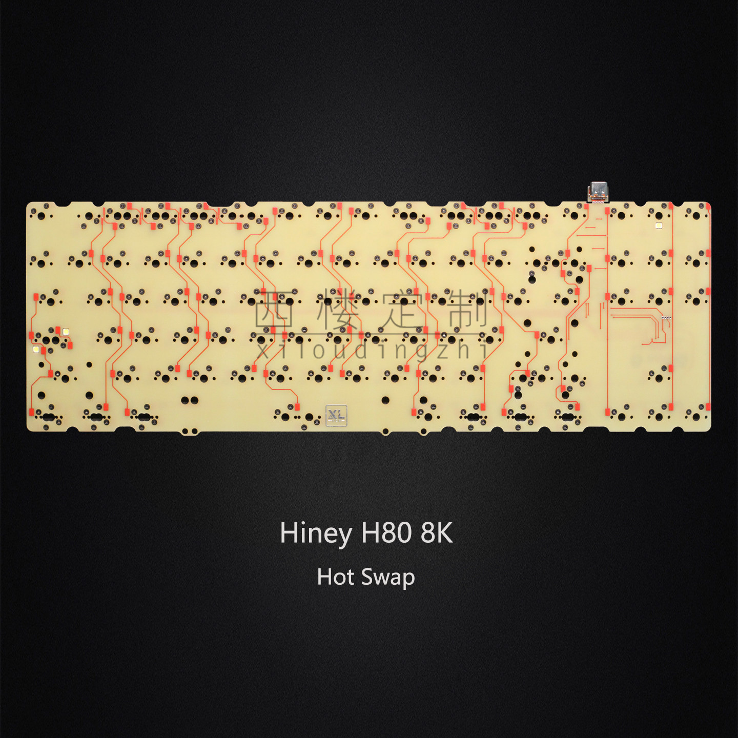 PCB hotswap 8k Hiney H80 denga - Hot Swap Pcb ulasan dan harga