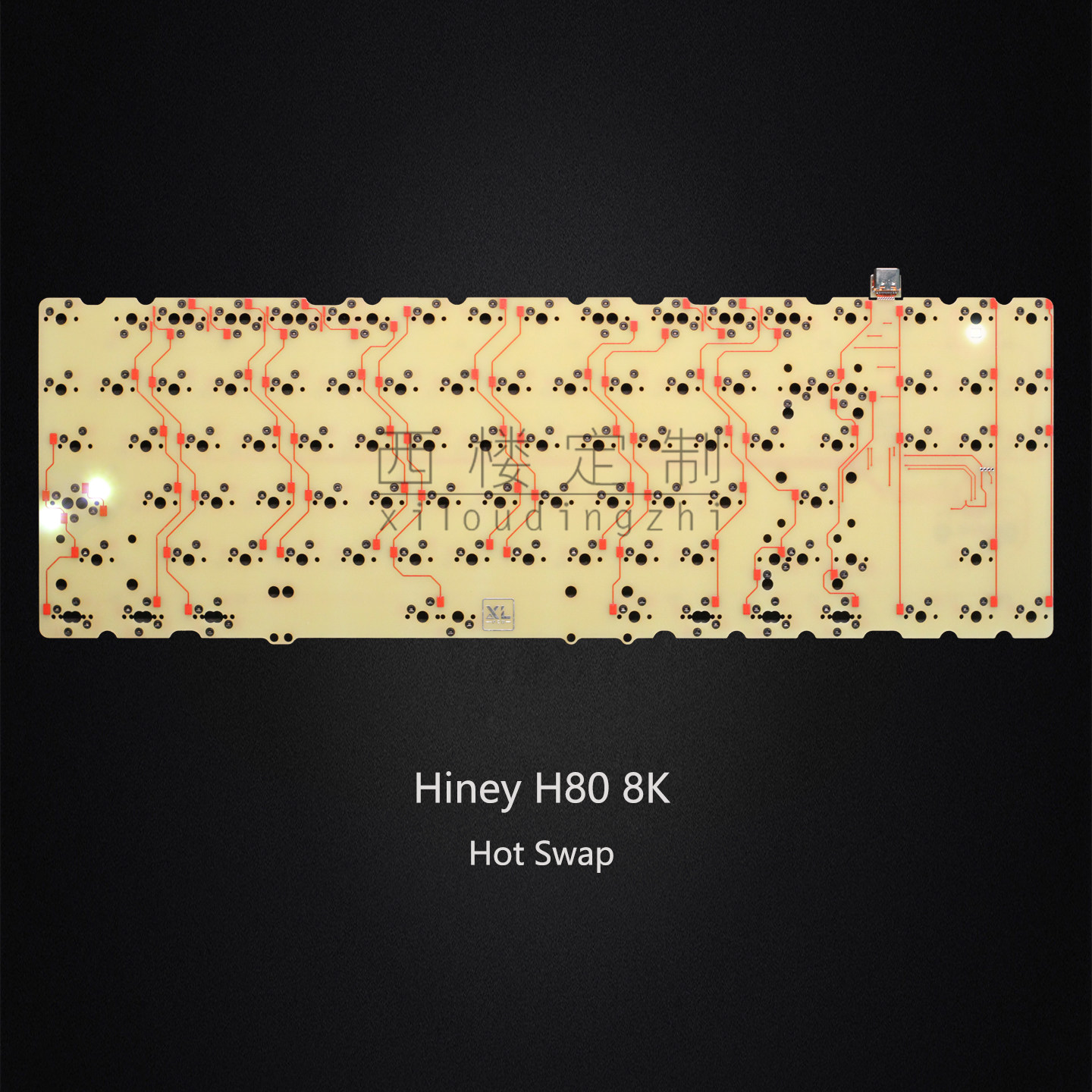 PCB hotswap 8k Hiney H80 denga - Hot Swap Pcb ulasan dan harga