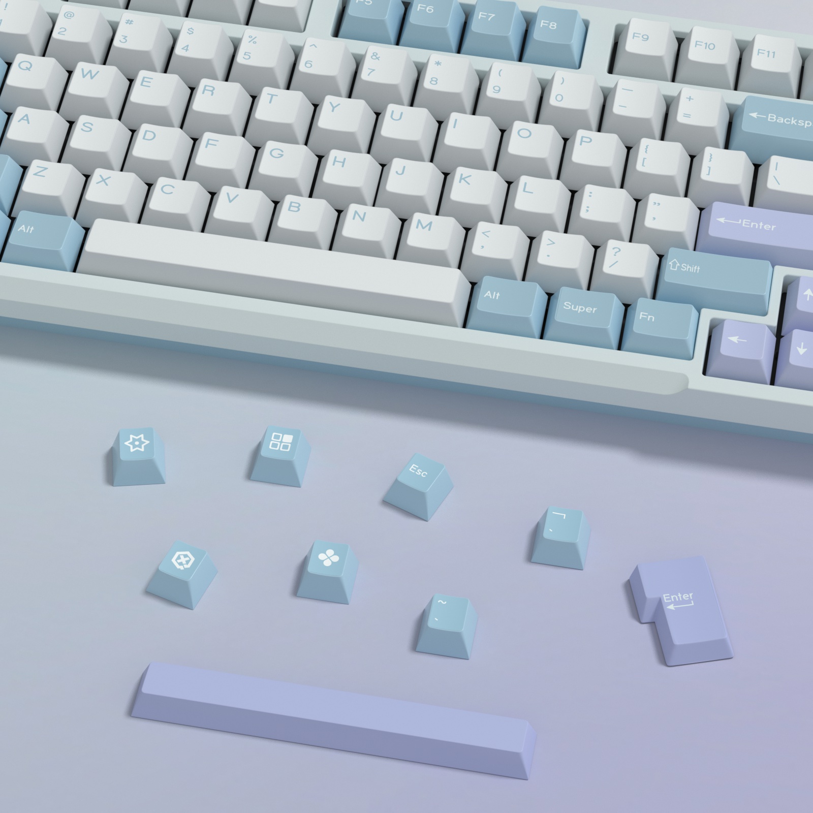 KBDiy GMK ilusi Keycap profil  - Gaming Keyboard Number Pad ulasan dan harga