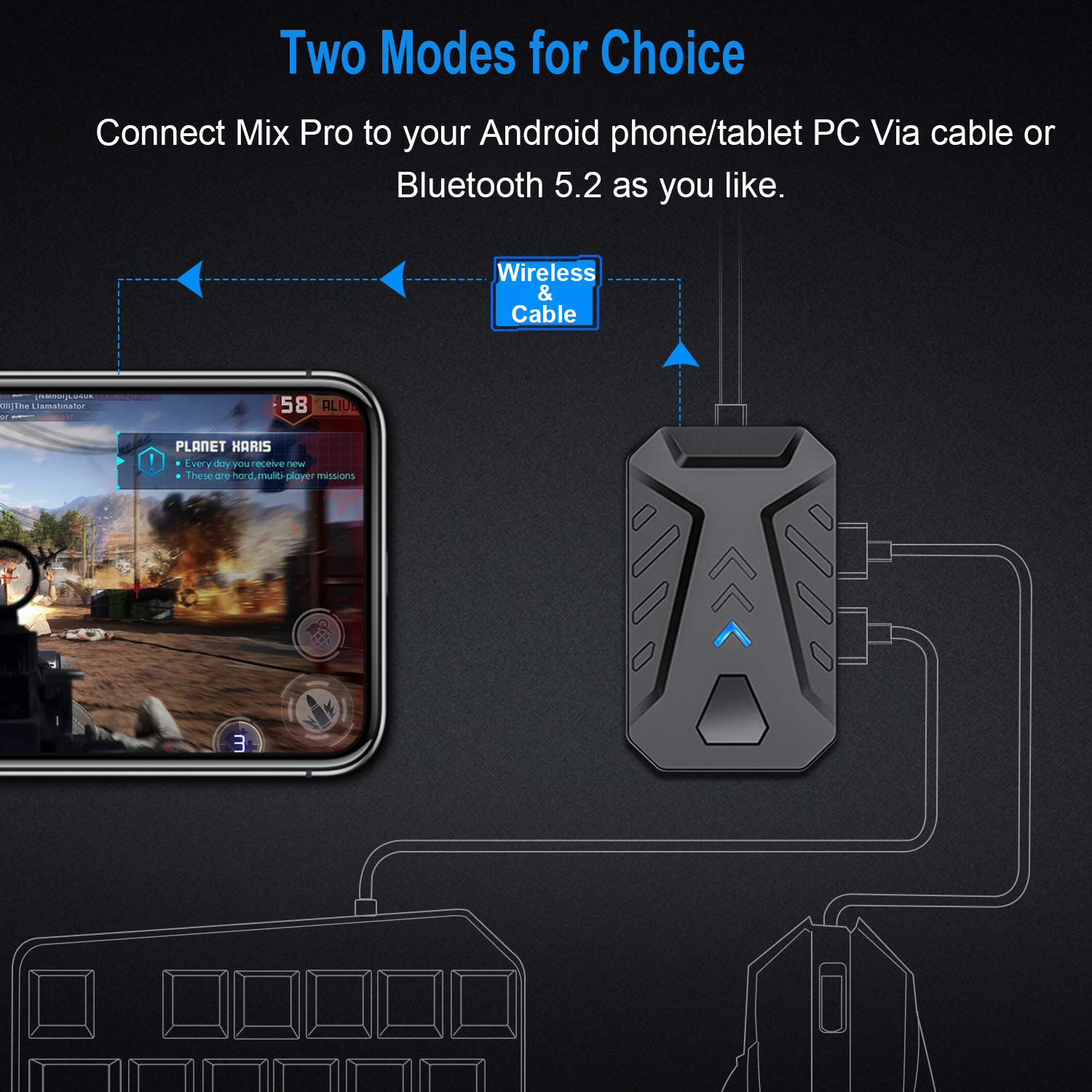 Kit Keyboard dan Mouse Gaming  - Gaming Keyboard Hand ulasan dan harga