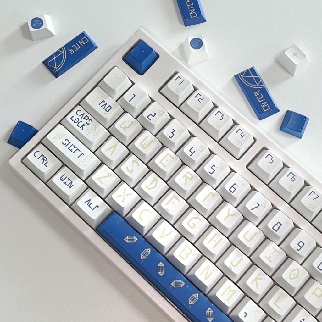 132 Tombol Konstelasi Profil C - Keyboard Gaming Blue Switch ulasan dan harga