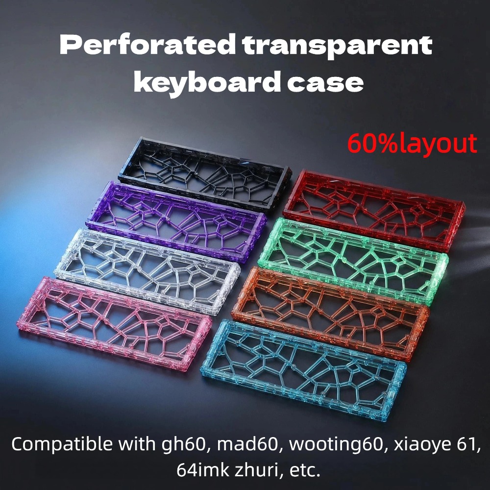 Casing Keyboard GH60 Transpara - Hot Swap Pcb ulasan dan harga