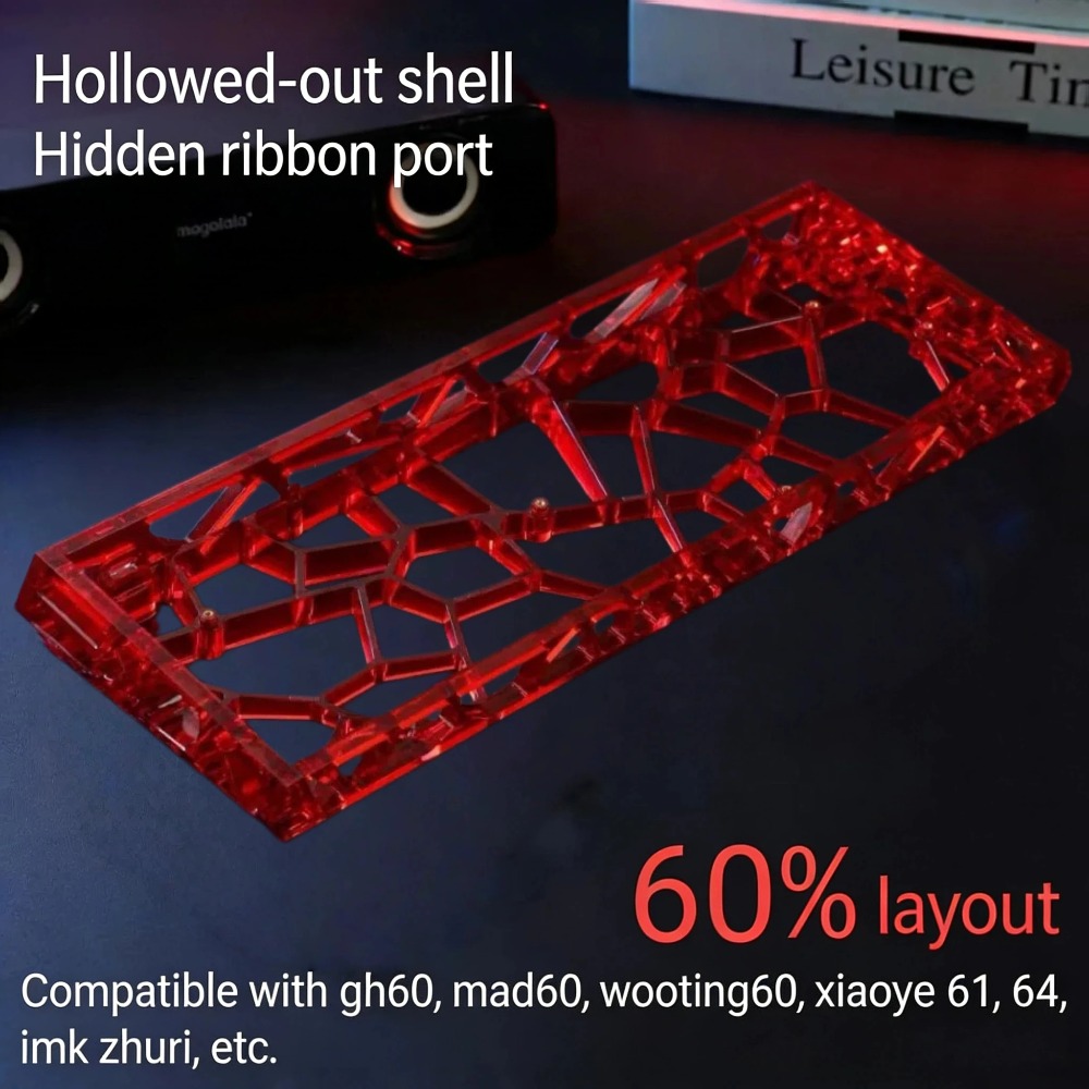 Casing Keyboard GH60 Transpara - Hot Swap Pcb ulasan dan harga