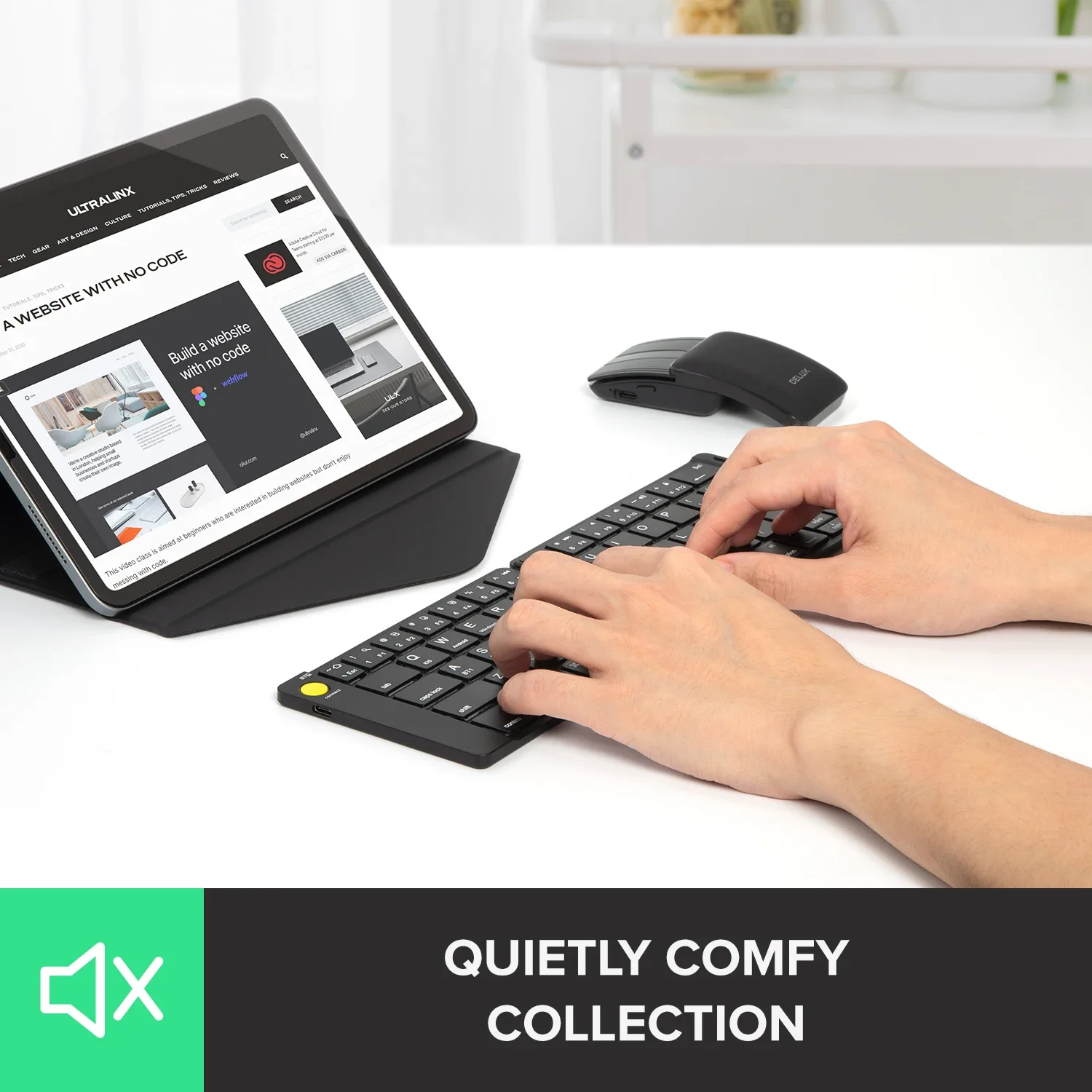 Delux Set Keyboard Mouse lipat - Gaming Keyboard Ergonomic ulasan dan harga
