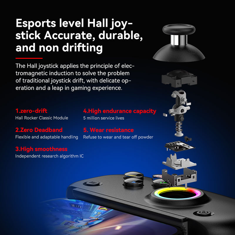Pengontrol Tablet BSP D8 PRO R - Gaming Keyboard Hall Effect ulasan dan harga