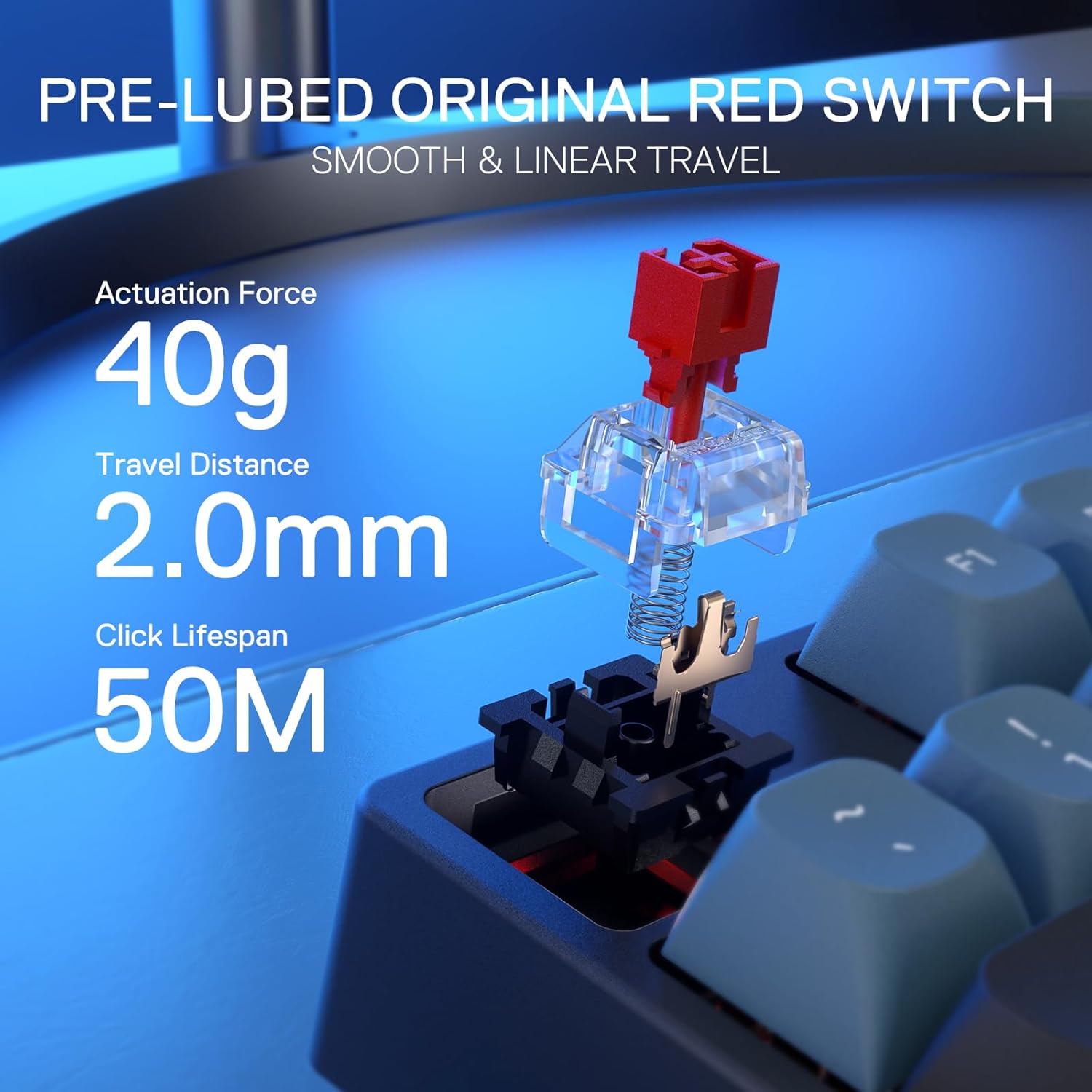 Redragon K582 SE Kabel RGB 104 - Gaming Keyboard Thocky ulasan dan harga