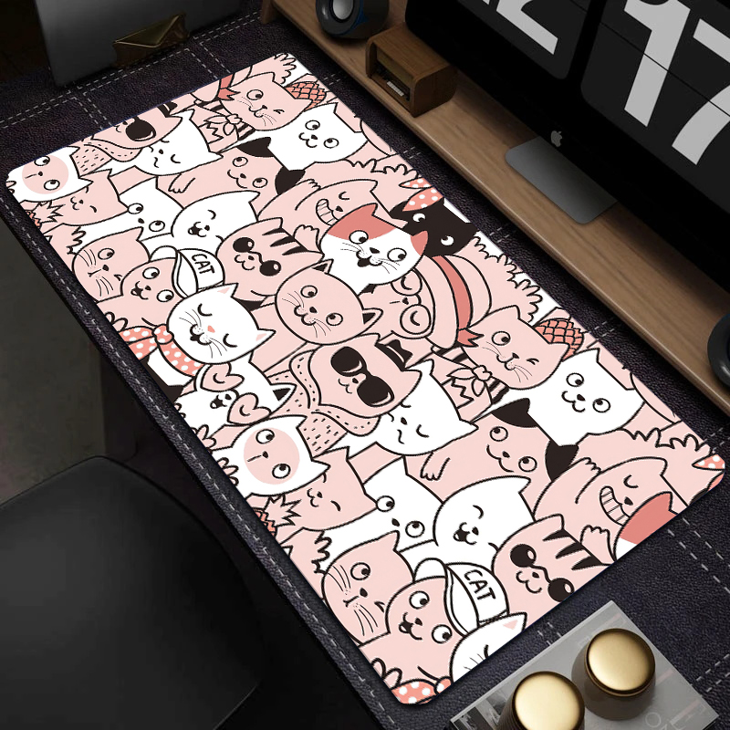 Bantalan Mouse kucing lucu, ba - Gaming Keyboard And Mouse Pad ulasan dan harga